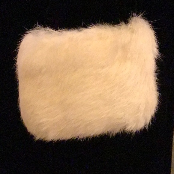 Vintage Velvet and Rabbit Fur Sleeve Evening Coat. - Picture 6 of 12